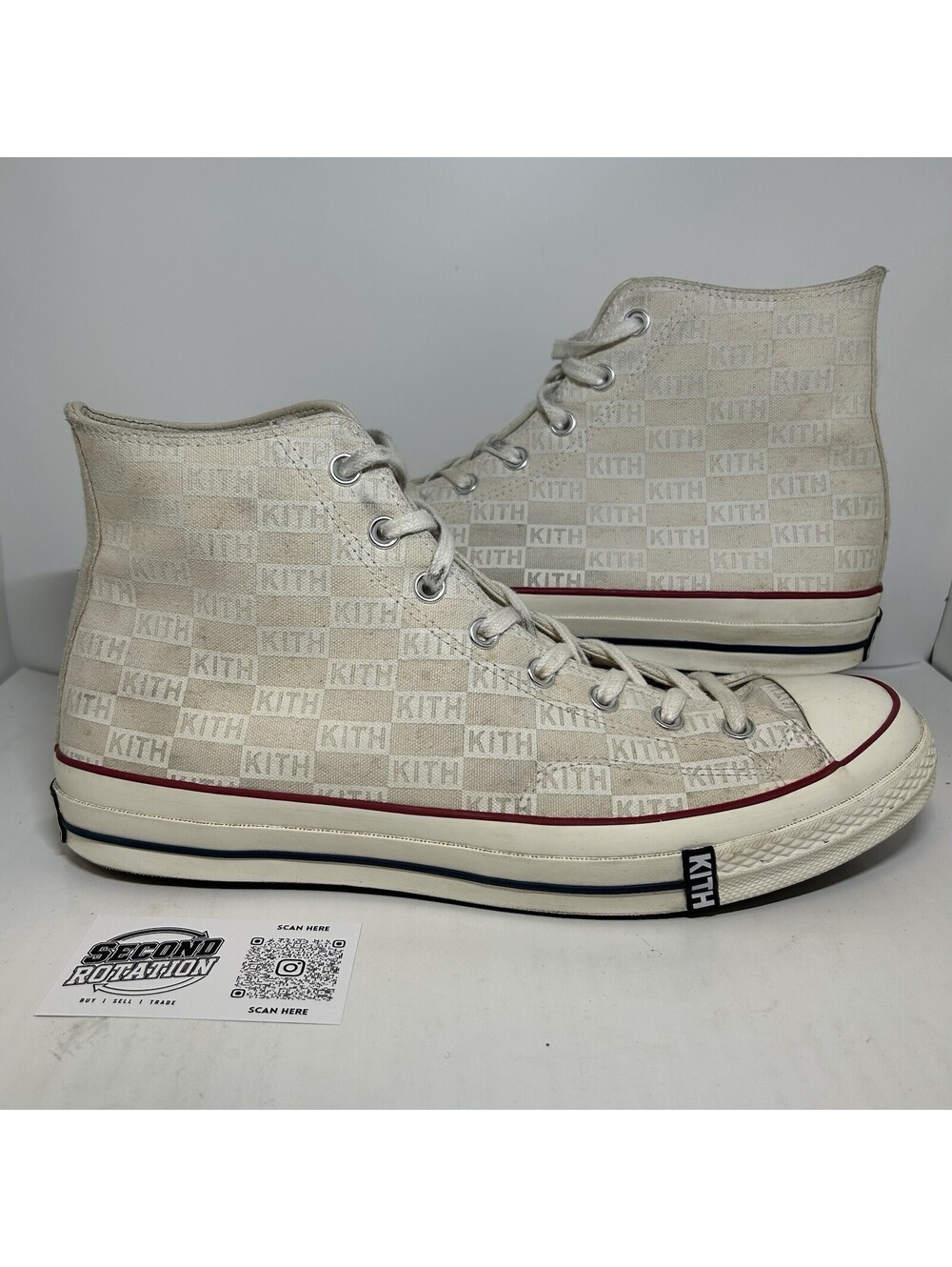 Converse Chuck Taylor All Star 70 Hi Kith Classics Parchment - Size 13 - 165523c